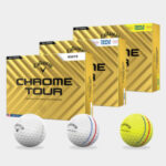 Callaway Chrome Tour Golfball 2024 verschiedene Versionen