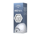Callaway REVA Golfball 3er-Pack Weiß