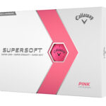 Callaway Supersoft Goflbälle 2023 Dutzend Pink