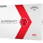 Callaway Supersoft Goflbälle 2023 Dutzend Rot