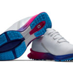 FootJoy Fuel Sport Golfschuh in Weiß/Pink/Blau