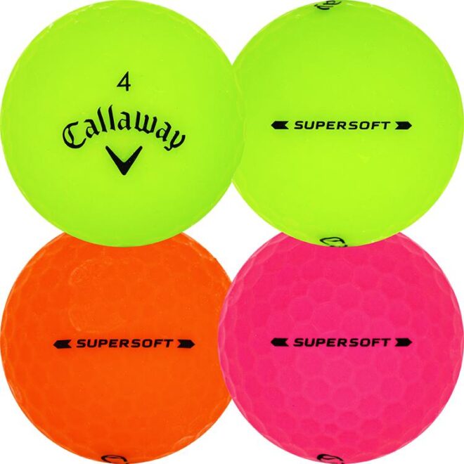 Callaway Supersoft Golfball mit weitere Farben