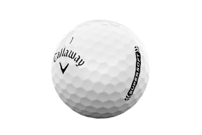 Callaway Supersoft Golfball 2023 Weiß