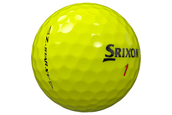 Srixon Z-Star XV Golfball 2023 gelb