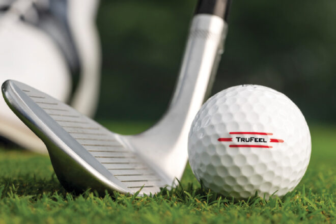 Titleist TruFeel Golfball 2024 mit Wedge