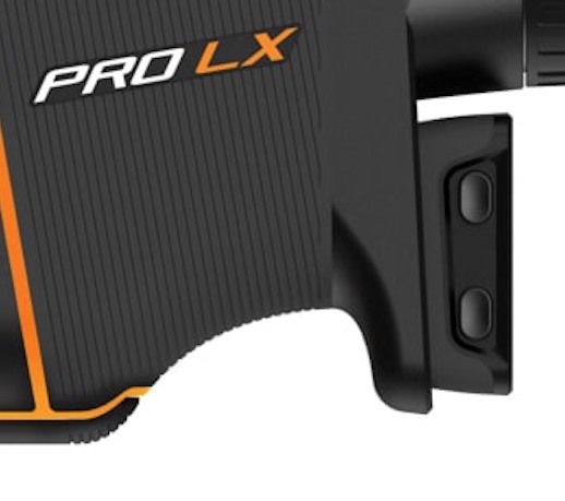 Die ergonomische Form sorgt für einen sicheren Halt in der Hand - Shot Scope Pro LX+