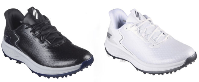 Skechers Go Golf Blade GF Slip-Ins Golfschuh in Schwarz und Weiß