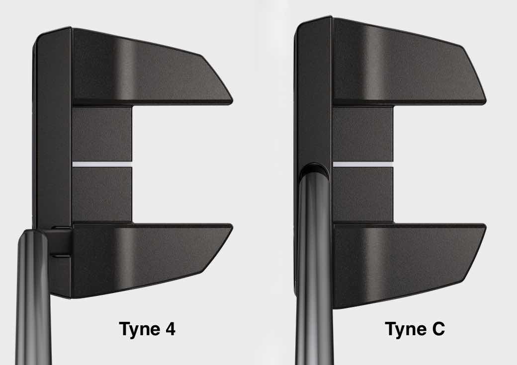 Der Tyne ist mit zwei verschiedenen Hosel-Formen erhältlich