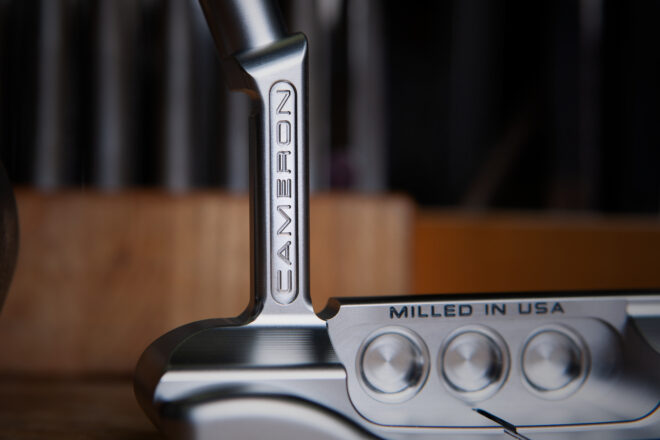 Hosel eines Scotty Cameron Super Select Putters