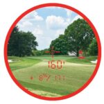 Bushnell - Pro XE Golflaser Distanzansicht