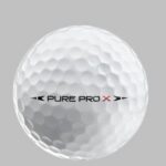PearlGolf - Pure Pro X Golfball mit Schriftzug