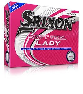 Srixon - Soft Feel Lady Golfball in Weiß