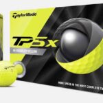 TaylorMade - TP5x Golfball im Dutzend in Gelb