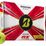 Bridgestone - Tour B RX Golfball in Gelb