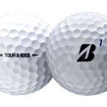 Bridgestone - Tour B RXS Golfball in Weiß mit Aufdruck