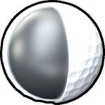 Mizuno JPX Golfball mit Kern