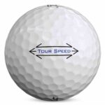 Titleist - Tour Speed Golfballmit Schriftzug