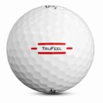 Weißer Titleist TruFeel Golfball