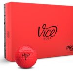 Vice Pro Golfball 2019 Rot