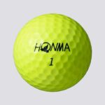 Honma TW-S Golfball in Gelb