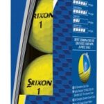 Srixon – AD333 Golfball 2018 3er-Sleeve Gelb