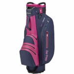 Bennington Dry 14 Go Waterproof Golfbag Navy/Purple