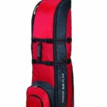 Big Max Wheeler 3 Golf-Travelcover in Rot