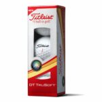 Titleist – DT TruSoft Golfball 2018 3er-Sleeve weiß