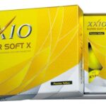 XXIO supersoft X Golfbälle in Gelb mit Schachtel