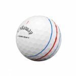 Callaway Chrome Soft Golfball 2020 Triple Track weiß
