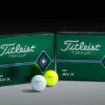 Titleist AVX Golfball 2020 Dutzend weiß und gelb