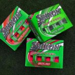 Srixon Soft Feel Golfball in Rot Grün und Brite