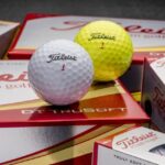 Titleist – DT TruSoft Golfball 2018 weiß und gelb