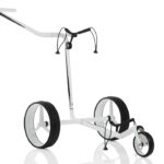 JuCad Golf - Carbon Golf Trolley in Weiß