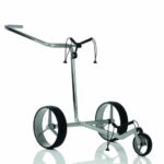 JuCad Golf - Carbon Golf Trolley in Silber