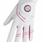 FootJoy - GTxtreme Golfhandschuh in Weiß und Pink als Damenmodell