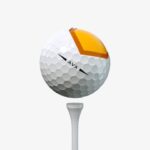 Titleist AVX Golfball 3er Schachtel im Querschnitt
