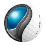 Die Schichten des TaylorMade TP5 Golfball 2024