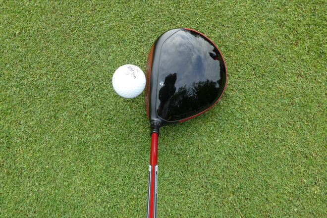 TaylorMade Stealth 2 HD Driver in der Ansprechposition