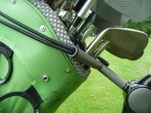 Test E-Golf Trolley - Dieses Bag-Top passt nicht 100 prozentig