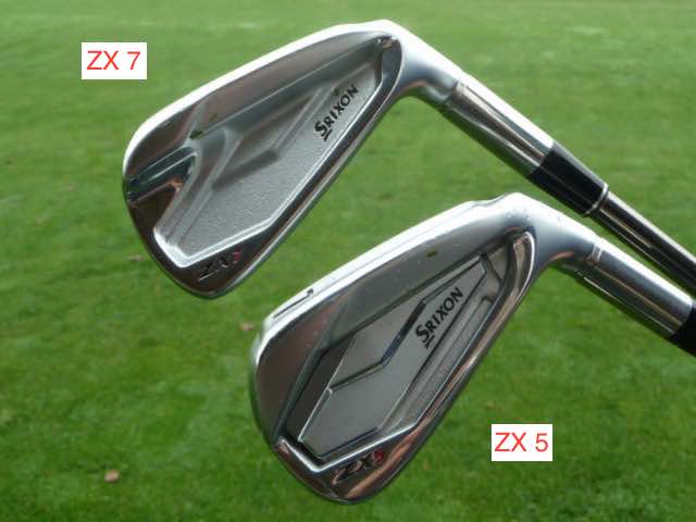 Das Design des Golfschlägerrückens der ZX 5 Eisen hat Vorteile beim Schlag mit den langen Eisen