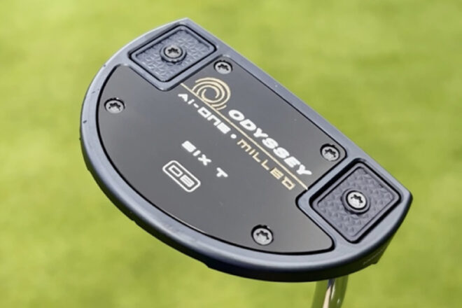 Die Sohle des Odyssey Ai One Milled Six T Putter