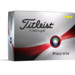 Titleist Pro V1x Golfball Dutzend gelb